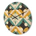 thumbnail image 3 of Designart 'Abstract Retro Design VII' Mid-Century Modern Wood Wall Clock, 3 of 5