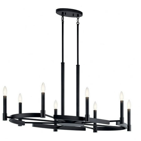 

Kichler 52429 Tolani 8 Light 43 Wide Taper Candle Chandelier - Black