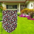 thumbnail image 3 of Wukai Rose Rabbit Print Garden Flag 12.5x18 Inch Double Sided Sun-resistant Rain-resistant, Wrinkle-resistant Colorfast(Only Flag), 3 of 7