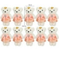 thumbnail image 2 of Cute Mini Hard foam Decoration Valentine's Day Cartoon Plus Plush Bouquet Bear Small Teddy Bear Plush Doll Kid Toys PINK, 2 of 8
