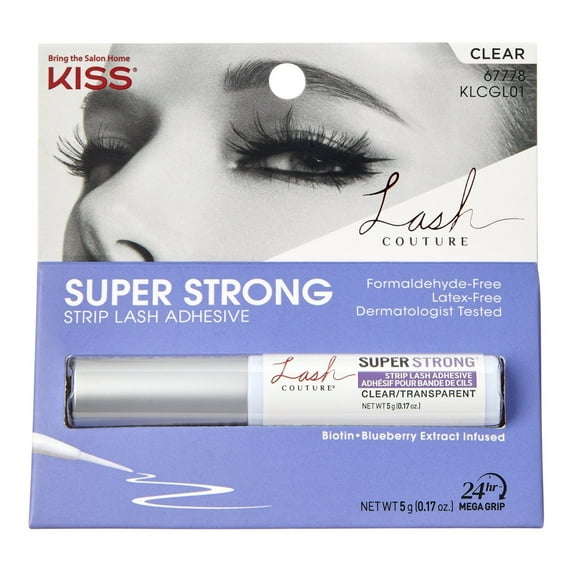 Kiss Lash Couture Adhesive Strip Lash Super Strong Hold (Pack of 2)