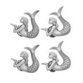 thumbnail image 1 of Shisuyan Cabinet Pull Handles Zinc Alloy 4Pack 2x2in, 1 of 9