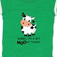 thumbnail image 4 of Inktastic Sorry, I'm a Bit Moody Today Cute Cow Pun Boys or Girls Baby Bodysuit, 4 of 5
