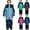 Blue, variant on ATOGUTA Kids Girls Boys Snowsuits Winter Snowboard Suit Girls Waterproof Ski Coat Size 1T-15, Hot Pink