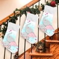 thumbnail image 7 of Coolnut Christmas Stockings 2PCS,Baby Elephant Big Xmas Stockings Gift Decorations and Party Supplies,Used for Fireplace Decoration Socks Christmas Tree Decoration, 7 of 7