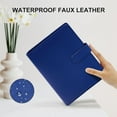 thumbnail image 5 of MetalM - A5 Binder 6 Ring,Mini Photocard Binder for A5 Filler Paper, Loose Leaf Personal Planner with Magnetic Buckle Closure(Dark Blue), 5 of 14