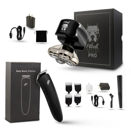 Pitbull Gold PRO + Baby Beast Trimmer combo | Shave & Trim
