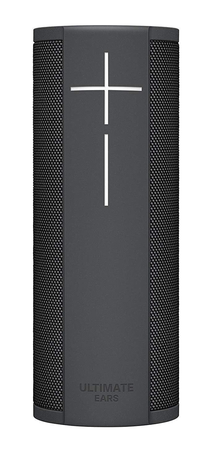 Graphite Ultimate Ears MEGABLAST Portable Waterproof Wi-Fi and Bluetooth Speaker with Hands-Free  Alexa Voice Control 