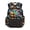Black Planet Space Dinosaur Astronaut, variant on Skeleton Kids Backpack for Boys, Vintage Fossil Dinosaur Print School Bag Lightweight/Breathable/Durable/Waterproof Multi-Pocket Book Bag for Back to School