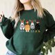 thumbnail image 1 of Sudadera divertida con capucha para pollos, suéter de animales divertidos, camisas de campo de Navidad, regalo de granja, 1 of 5