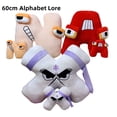 thumbnail image 2 of Juguetes de peluche de gran tamaño con letras del alfabeto, muñeco de peluche con número en Inglés, regalo educativo de cumpleaños para niños qym unisex, 2 of 2