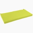 thumbnail image 5 of Blazing Needles Twill Indoor Bench/Loveseat Cushion (40-, 42-, or 45-inches wide) Sunset 40" wide, 5 of 5