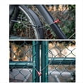 thumbnail image 3 of Candado para Bicicleta Montaña, Bicicleta Carretera, Candado con Cable Acero Oculto, Candado Portátil para Casco, Candado con Llave, Candado para Montar en Bicicleta A, 3 of 5