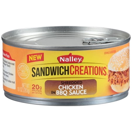 SHREDDED CHICKEN IN BBQ SAUCE, SHREDDED CHICKEN