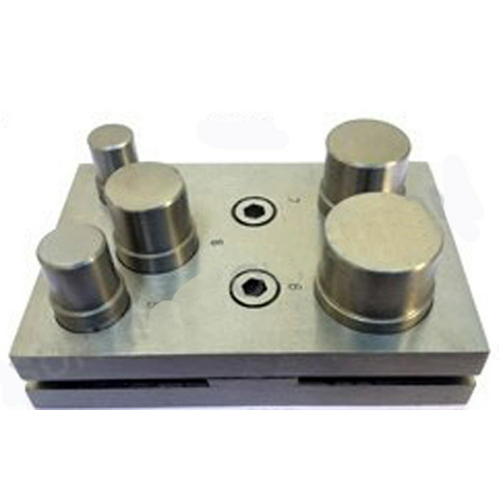 JSPֲ®5Size Metal Disc Cutter Die & Punch t Cut Clean Discs 1/2 to 1