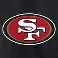 thumbnail image 4 of Men's Christian McCaffrey Black San Francisco 49ers Icon Player Name & Number T-Shirt, 4 of 5