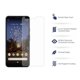 thumbnail image 2 of Protector de pantalla de vidrio templado de Google Pixel 3A XL 0.26 mm Arcing 2pcs LUXMO No, 2 of 7