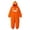 Z26-Orange, variant on LILIYA Pumpkin Onesie for Women Adult Halloween Jumpsuit Long Sleeve Hooded Pajamas Plush Long Sleeve Flannel Loungewear