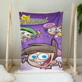 thumbnail image 3 of Fairly odd parents Soft Cozy flannel blanket Gifts for Fans Lover Girls Boys Women Present Hoodie Him Bed 50"x60", 3 of 6