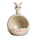 thumbnail image 2 of Cenicero de cerámica para conejitos de Pascua | Regalo decorativo mono para conejitos • Cerámica vidriada con meñique y blanco • Decoración interior exterior para primavera • Accesorio para ahumar, 2 of 6