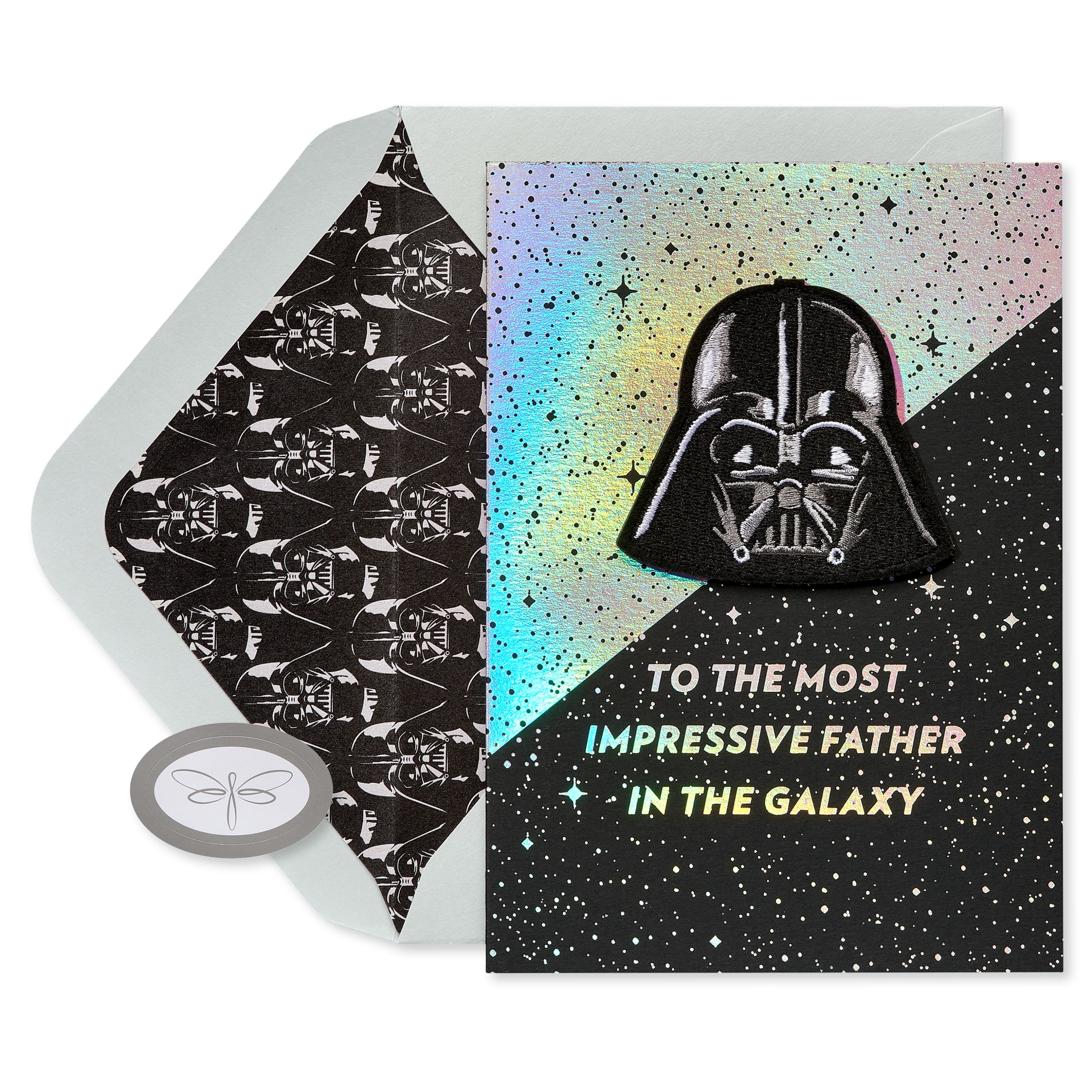 Papersong Father's Day Star Wars Card, Most Impressive Father (Darth