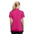thumbnail image 2 of Sport-Tek LST695 Womens PosiCharge Active Textured Colorblock Polo Sport Shirt, 2 of 6