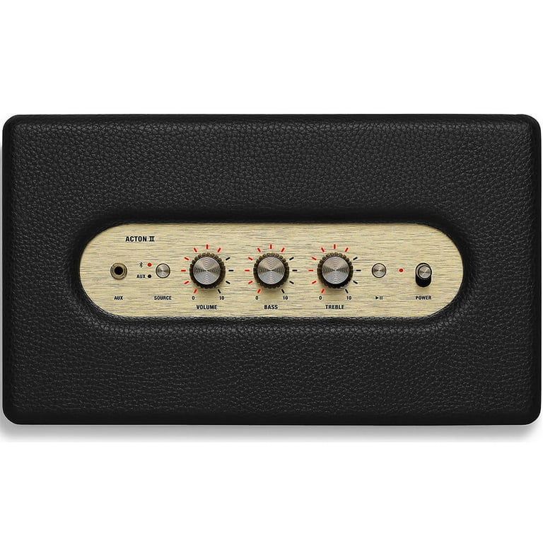 Marshall ACTONIIBTBLK Acton II Bluetooth Speaker - Black - Walmart.com