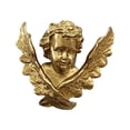 thumbnail image 3 of Estatua de ala de ángel Escultura de pared de resina Arte colgante de pared Figuras de para el hogar Aniversario Decoraciones Coleccionables, 3 of 9