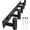 Black, variant on PETGLE Wall Hooks for Hanging, Black Coat Rack Wall Mount with 6 Coat Hooks, Towel Hanger, Hat Hooks, Robes Hook in Bathroom, Bedroom, Kitchen, Living Room (1PACK)