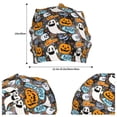 thumbnail image 4 of Logiee Happy Halloween2 Print Unisex Knit Beanie for Men Women Winter Hat,Beanies Skull Caps, 4 of 7