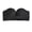 Black, variant on Front Closure Adjustable Women Padded Bra Gather Strapless Bra Super Push Up Invisible Bra