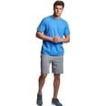 thumbnail image 2 of Russell Athletic Men's Dri-Power Cotton Performance Short Sleeve T-Shirts with Moisture Wicking, Sizes S-4XL, 2 of 7