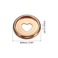 thumbnail image 2 of Unique Bargains Plastic Book Binding Discs, Rose Gold, 22 Pack, 2 of 6