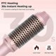 thumbnail image 4 of Heated Styling Brush 3-In-1 Ionic Hair Curler/Straightener with Anti-Scald Nylon Bristles Electric Curler Wand EU PLUG-B3, 4 of 5