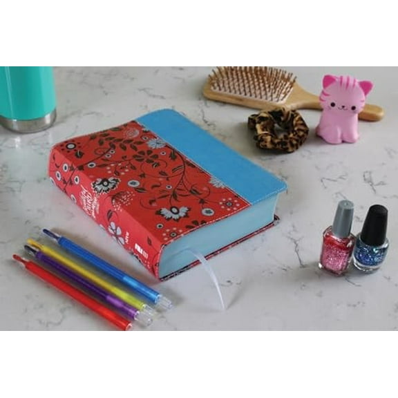 Pre-Owned NIV, Beautiful Word Coloring Bible for Teen Girls, Imitation Leather, Pink/Blue: Hundreds of Verses to Color (Imitation Leather) 0310447232 9780310447238