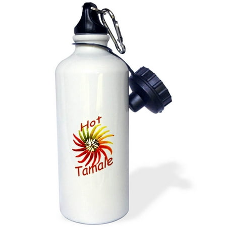 

3dRose Hot Tamale Sports Water Bottle 21oz