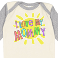 thumbnail image 4 of Inktastic I Love my Mommy- sun and rainbow letters Boys or Girls Long Sleeve Baby Bodysuit, 4 of 5