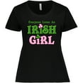 thumbnail image 3 of Inktastic Loves an Irish Girl Women's Plus Size T-Shirt, 3 of 5