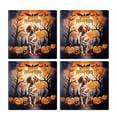 thumbnail image 2 of Mummy Vizsla Happy Halloween with Pumpkins Bats Spooky Fun Set of 4 Stone Coasters Vizslas Dog Lover Gifts Idea 4x4in Absorbent Soapstone Coaster - 00019, 2 of 5