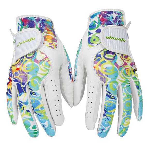 Guantes de Golf duraderos de cuero Premium transpirable profesional todos 18 Sunnimix Guantes de golf de mujeres