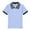 Blue, variant on AWZXDE Kids Color Block Short Sleeve Polo Shirt Button Down Collar Casual Comfortable Summer Top boys shirts White,3-4 Years