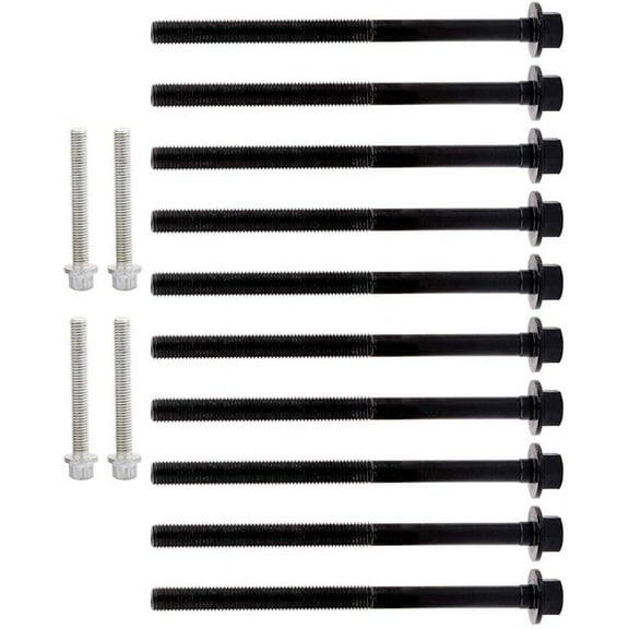 SCITOO Replacement for Head Bolts Sets fit for Chevrolet for Oldsmobile for Pontiac 2.0L 2.2L 2.4L DOHC 16V 2000-2016 Automotive Engine Head Gaskets Kit with Bolt