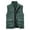 Green, variant on ameIAEA Mens Sleeveless Vest Stand Collar Full Zip Hiking Jacket Lightweight Outdoor Outwear