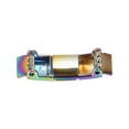thumbnail image 5 of Uxcell 27 x 11 x 8mm Zinc Alloy Magnetic No Tie Lock Shoelace Buckle Rainbow Tone 3 Pair, 5 of 5