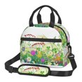 thumbnail image 1 of Fotbe Plants and Insects Bolsa de Almuerzo con Estampado, Lonchera Aislada, Contenedores de Comida Reutilizables Tipo Cooler a Prueba de Fugas, 1 of 7