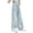 Light Blue-1, variant on Baggy Jeans Girls High Waisted Wide Leg Bow Embroidered Pants Back To School Clothes Kid Jeans Size 3-14 Years