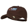 thumbnail image 2 of Tennessee Football State Map Embroidered Unstructured Cap - Brown OSFM, 2 of 5