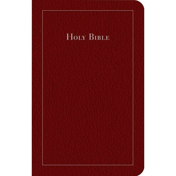 Ceb Common English Bible Thinline, Bonded Leather Burgundy, (Hardcover)