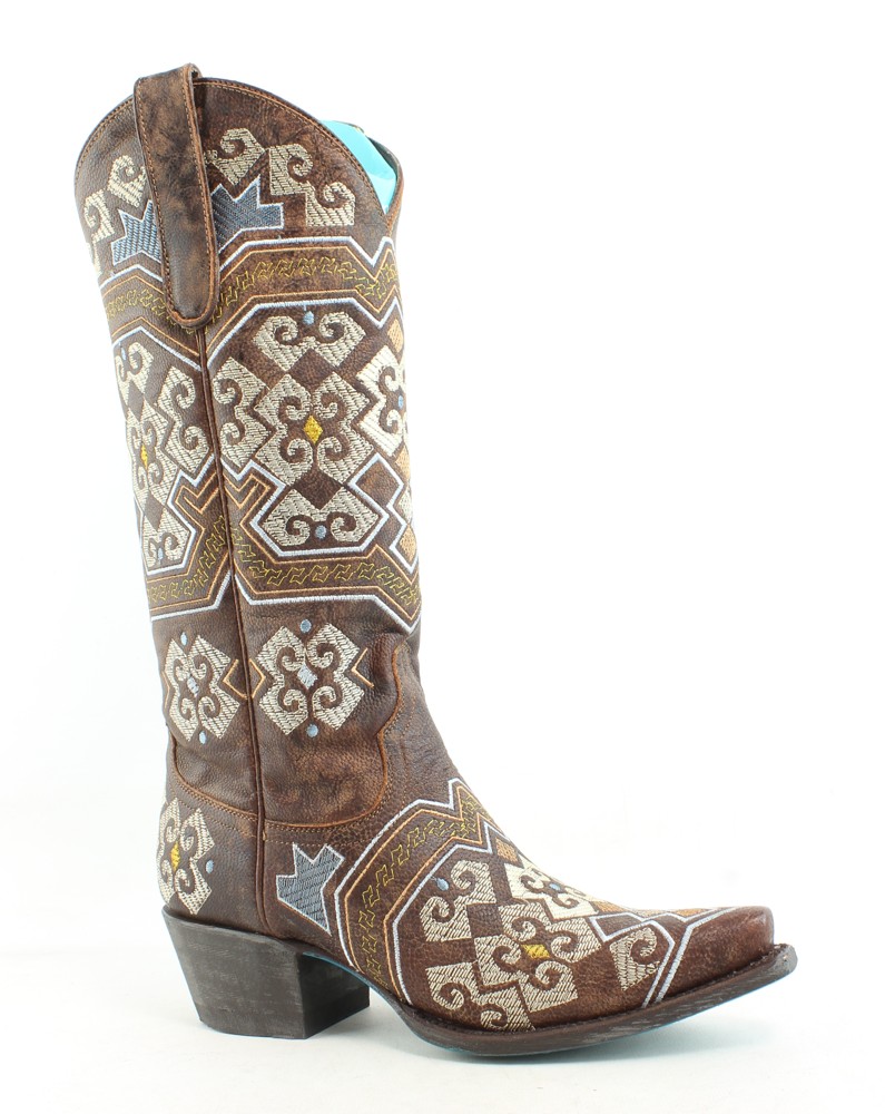 grey cowboy boots womens