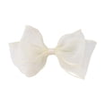 thumbnail image 3 of Boovnll Curtain Tiebacks, Sheer Organza Bow Window Drape Holdbacks, No Drill Cute Curtain Tie Backs for Sheer Curtain Bedroom Living Room,6x4in, 3 of 7